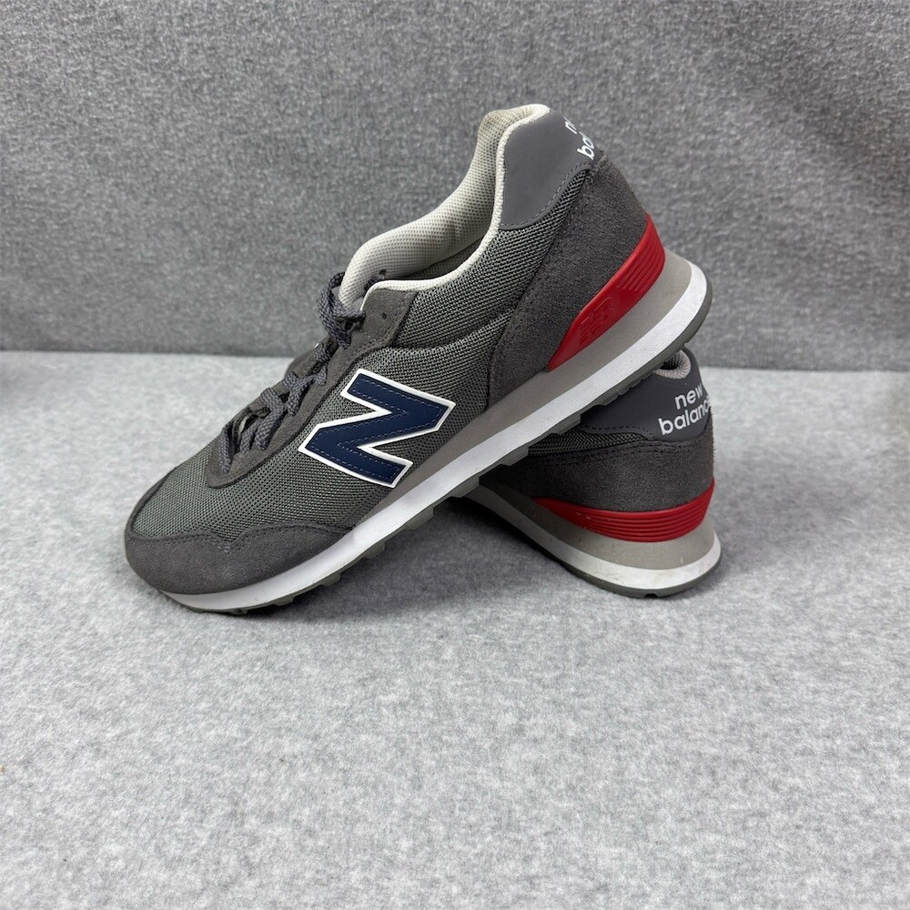 New Balance 515 v3 Men's Sneakers Apollo Grey Navy Red Size 11 D